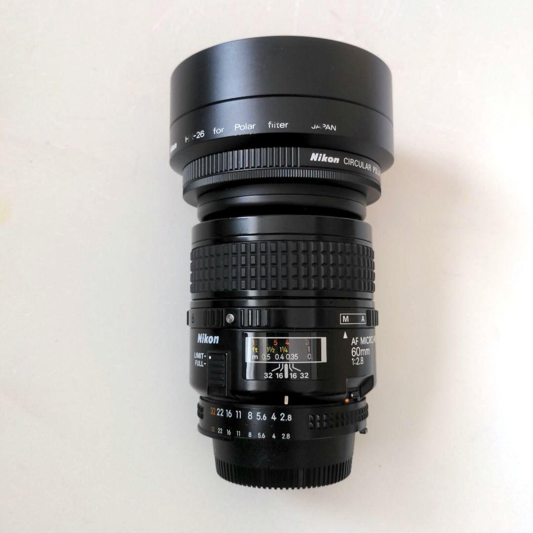 マイクロニッコール60mmとアクセサリー類