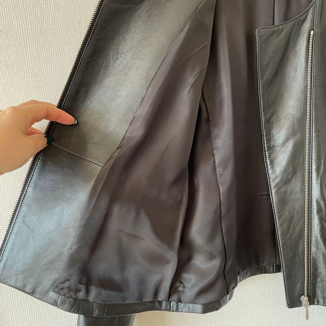 美品！ 羊革 ロートレアモン レザージャケット 38