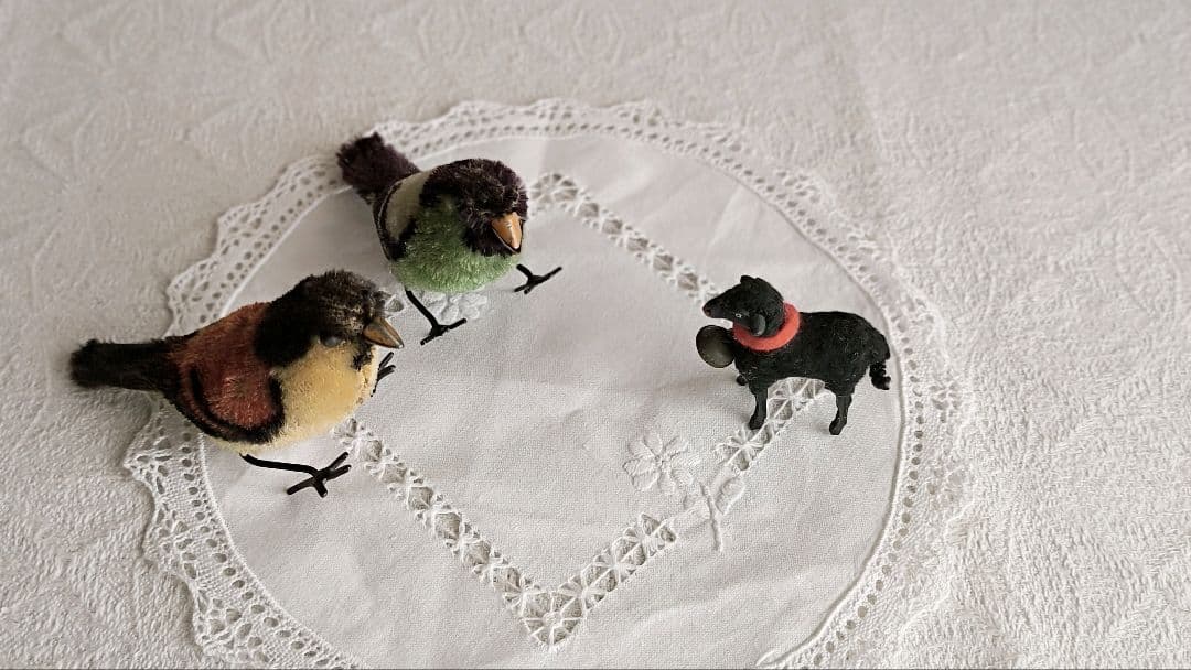 【misen2014さま】antique bird ❀ ゼンマイ仕掛けの小鳥さん