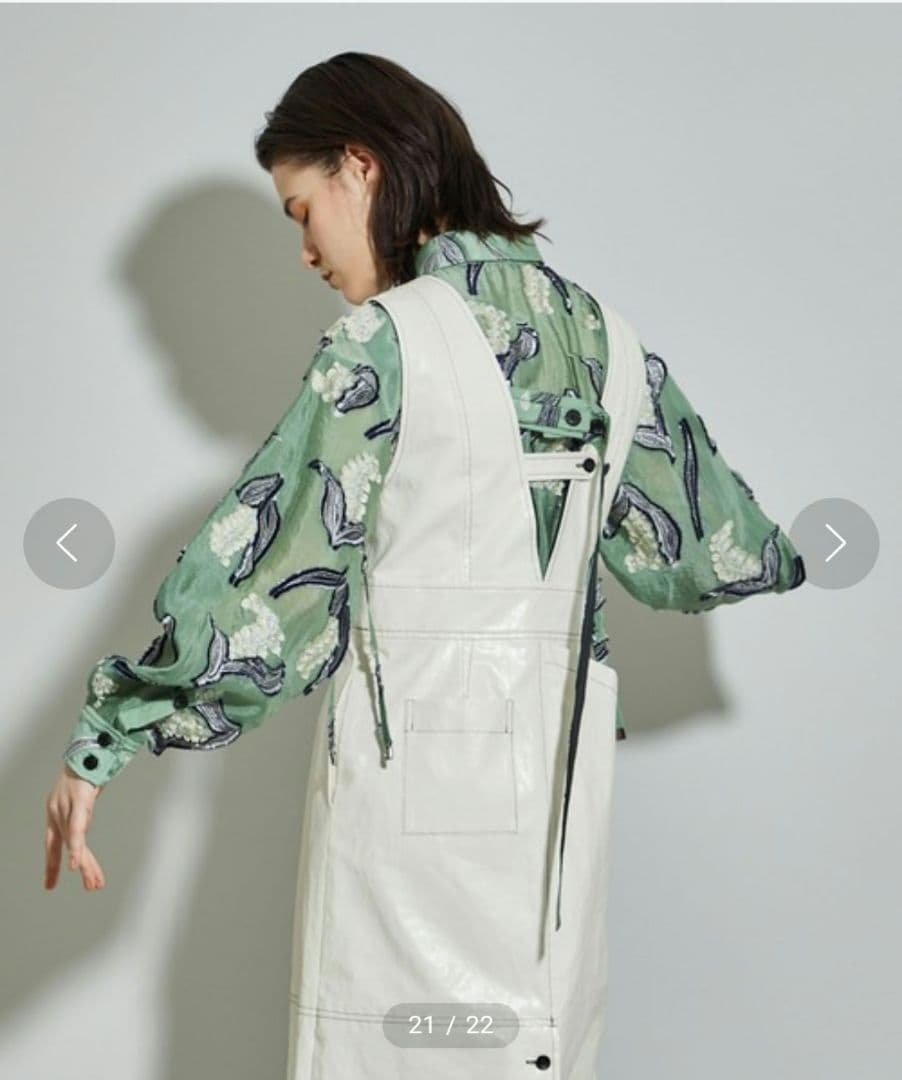 【希少】アングルスリーブシャツチュニック