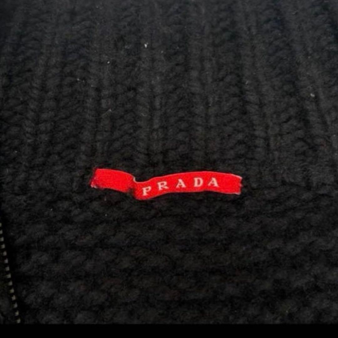 PRADAドライバーズニット ウール100% size 48 Black