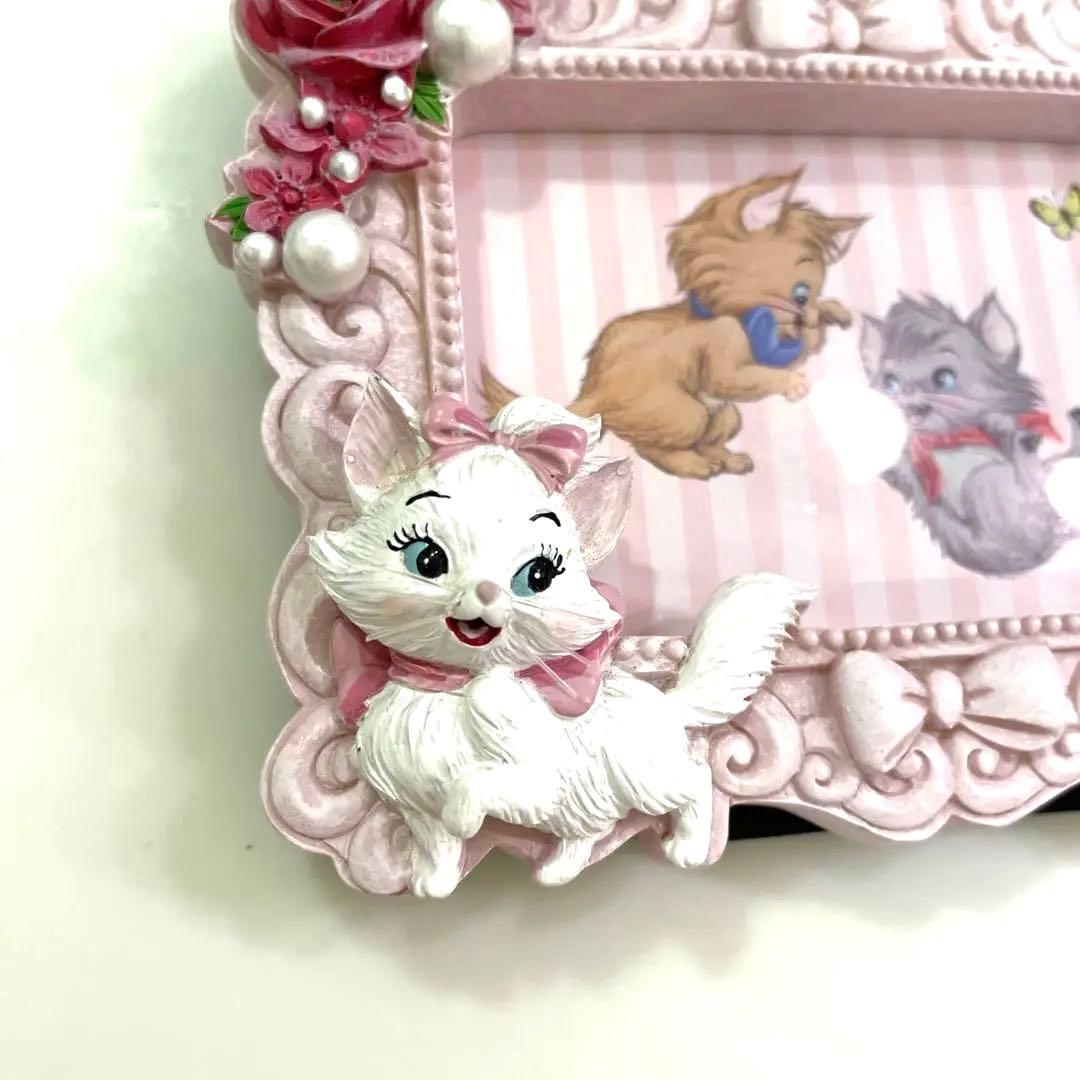 ディズニーストア　おしゃれキャット　マリー　フォトフレーム　レア