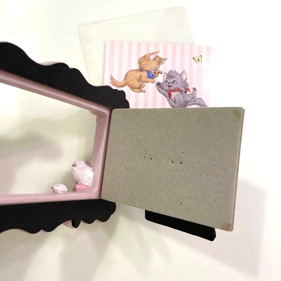 ディズニーストア　おしゃれキャット　マリー　フォトフレーム　レア