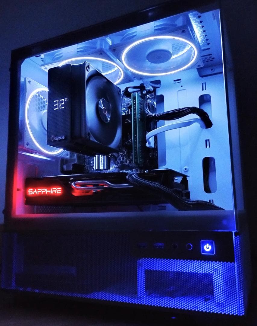 ゲーミングPC/Core i7 8700/RX5600XT/メモリ32GB