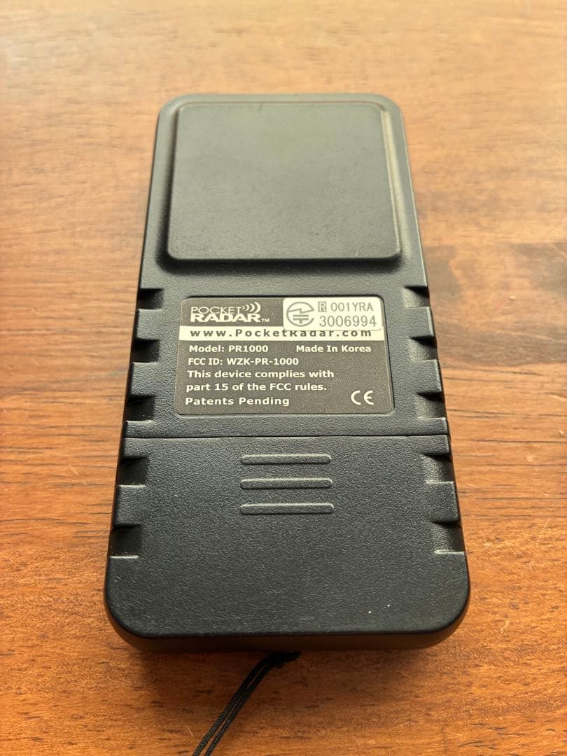 美品 廃盤品 希少 スピードガン ポケットレーダー D&M PR1000