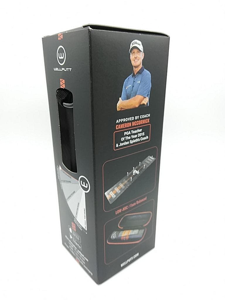 ウェルストロークオレンジ 右利き 12度 ゴルフスイングアーク パターマット練習