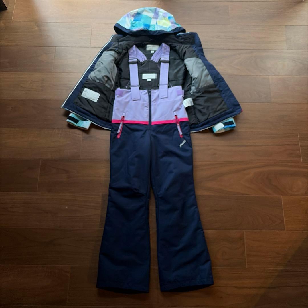 子ども用　スノーボードウェア　スキーウェア　スノーウェア　女の子