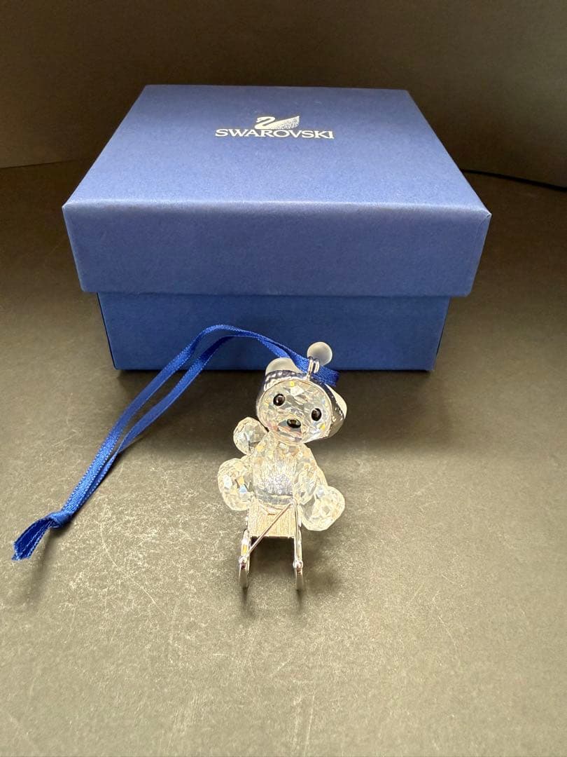 SWAROVSKI　オーナメント　スワロフスキー　クリスベア　ソリ