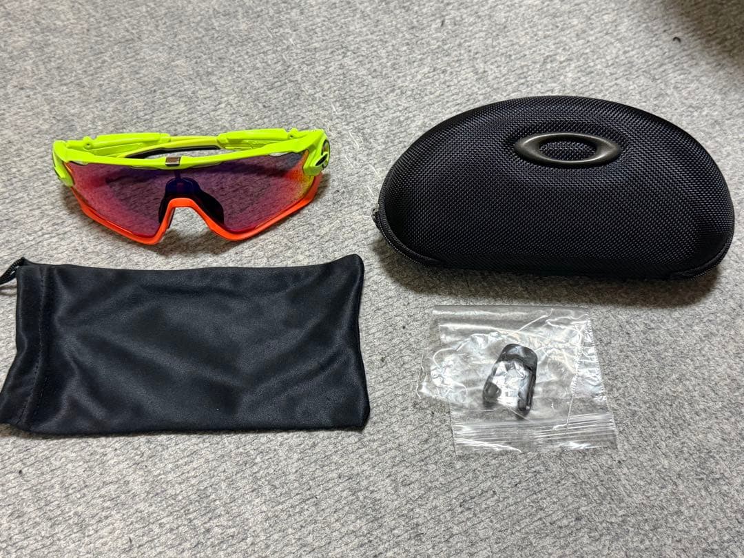 oakleyサングラス 蛍光イエロー/オレンジ