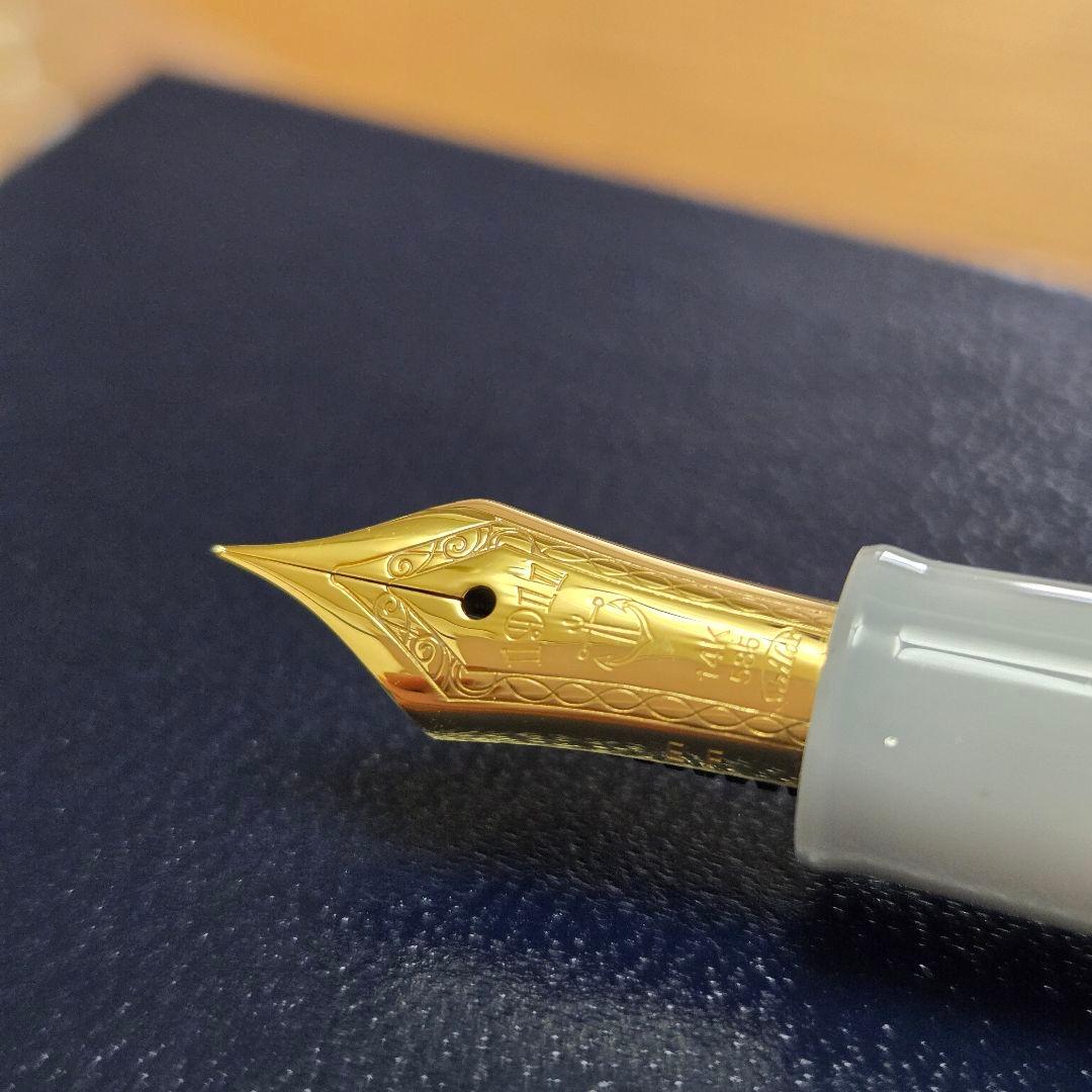 セーラー万年筆 EF 14金 四季織 垂雪