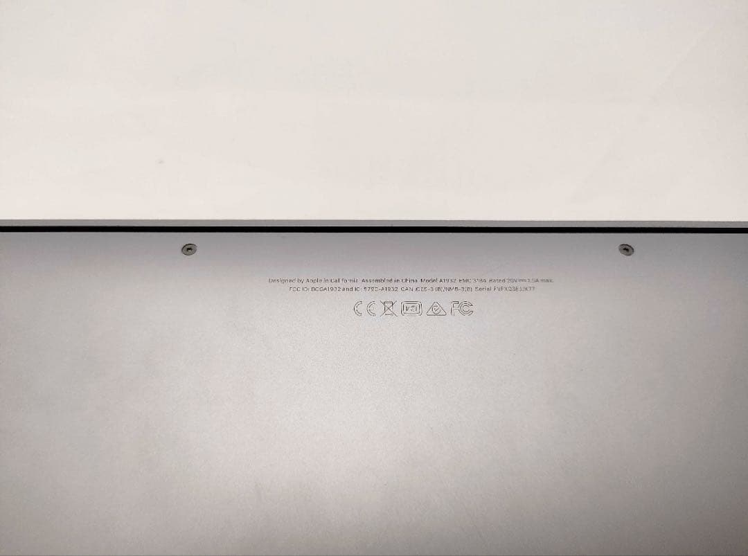 MacBook本体 Apple MacBook Air A1932 13-inch