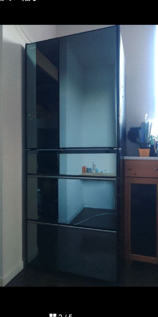 (保証期間内)日立ミラー冷蔵庫R-WX62J　真空チルド