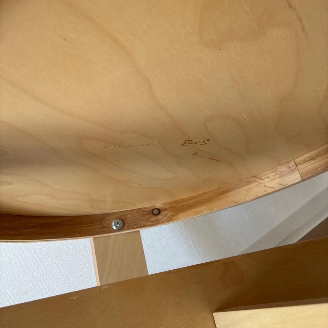 IKEA マリメッコ　バストゥア　サイドテーブル