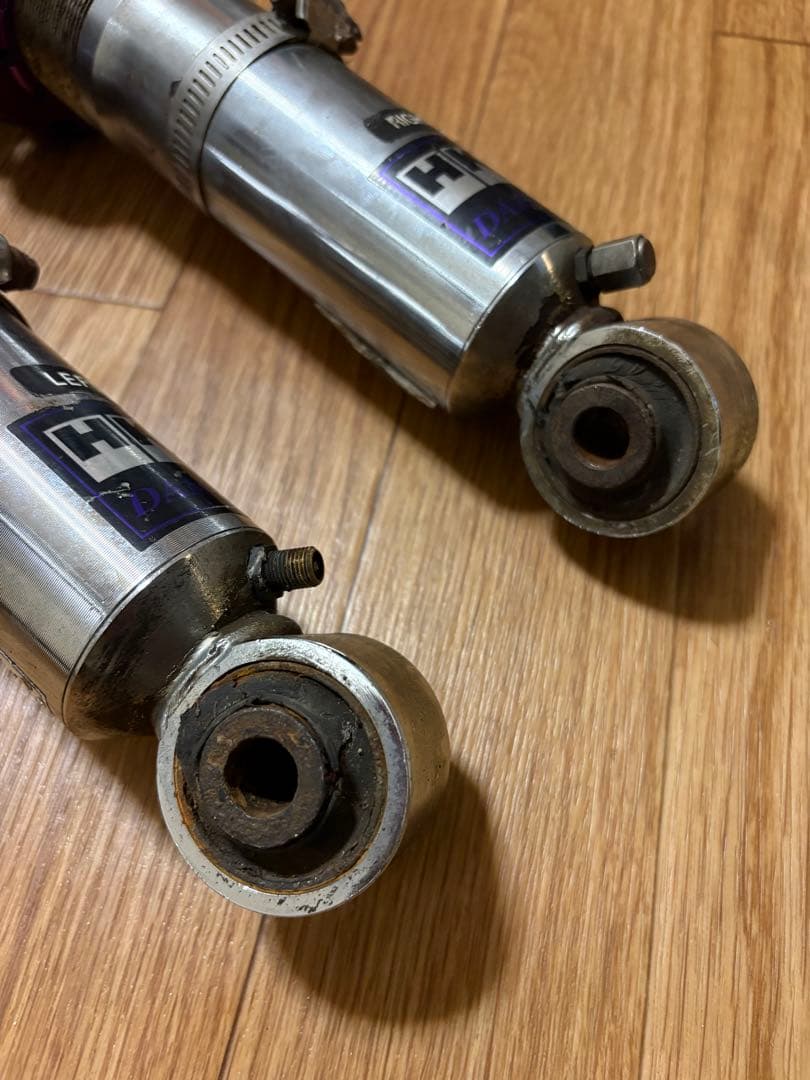 HKS 車高調 2本 抜け固着無し17クラウン チェイサー マークII クレスタ