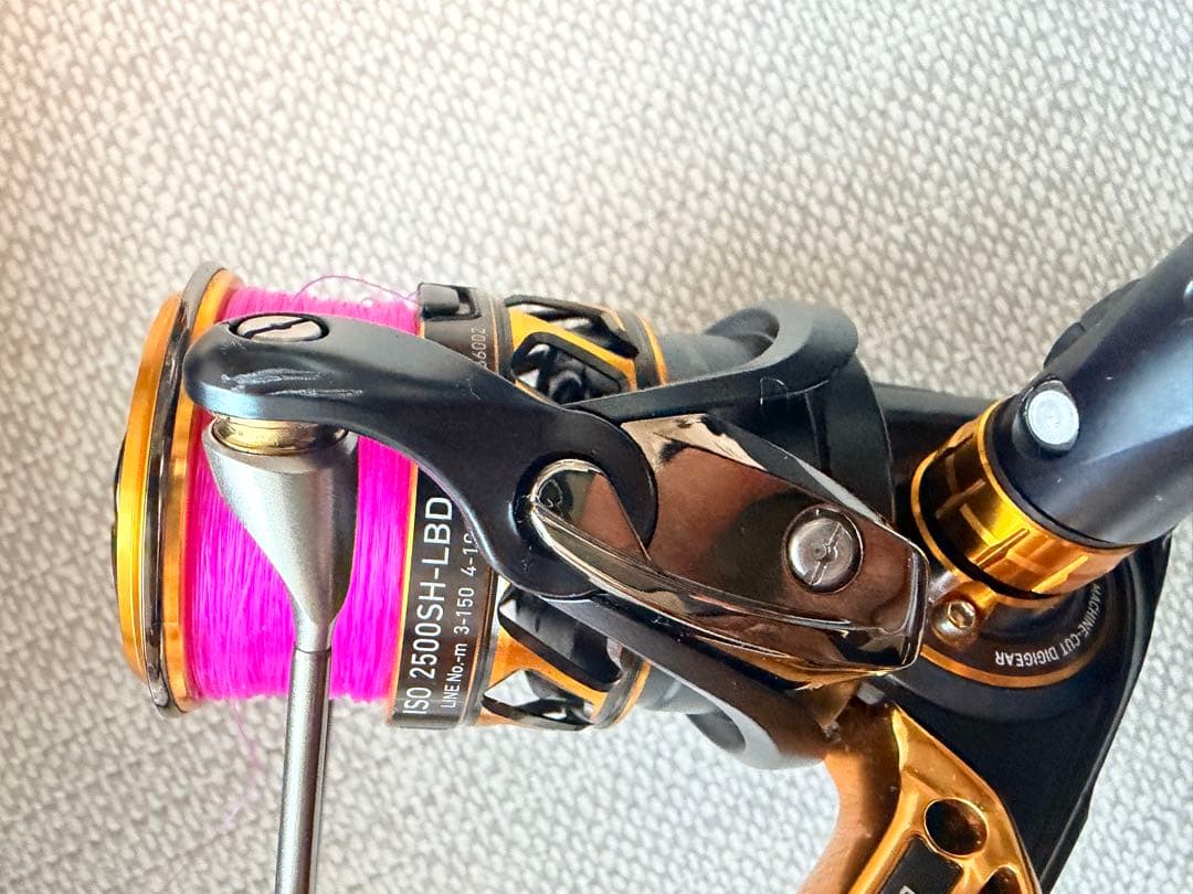 ダイワ18 トーナメントISO 2500SH-LBD 口太スプール