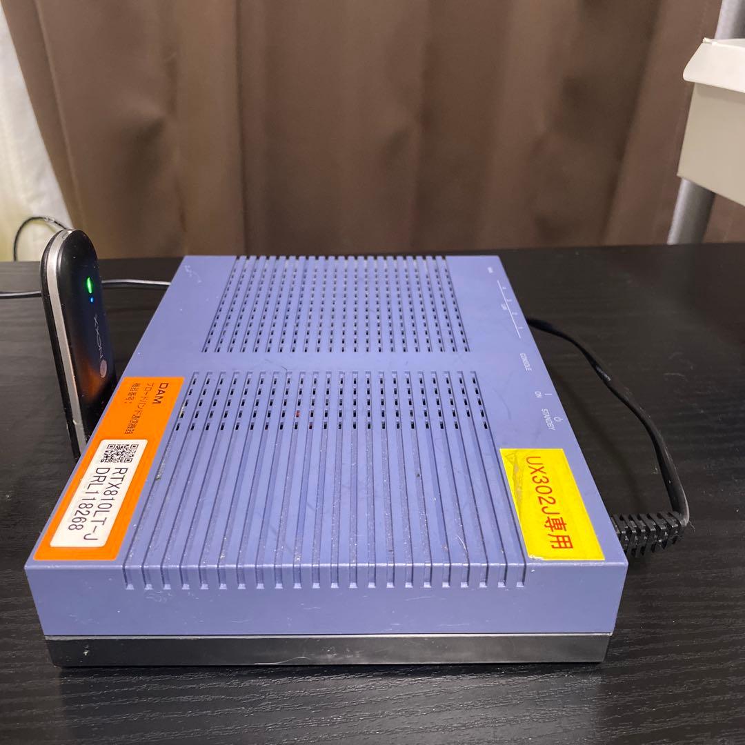 YAMAHA RTX810LT-J モバイルルーター UX302J専用