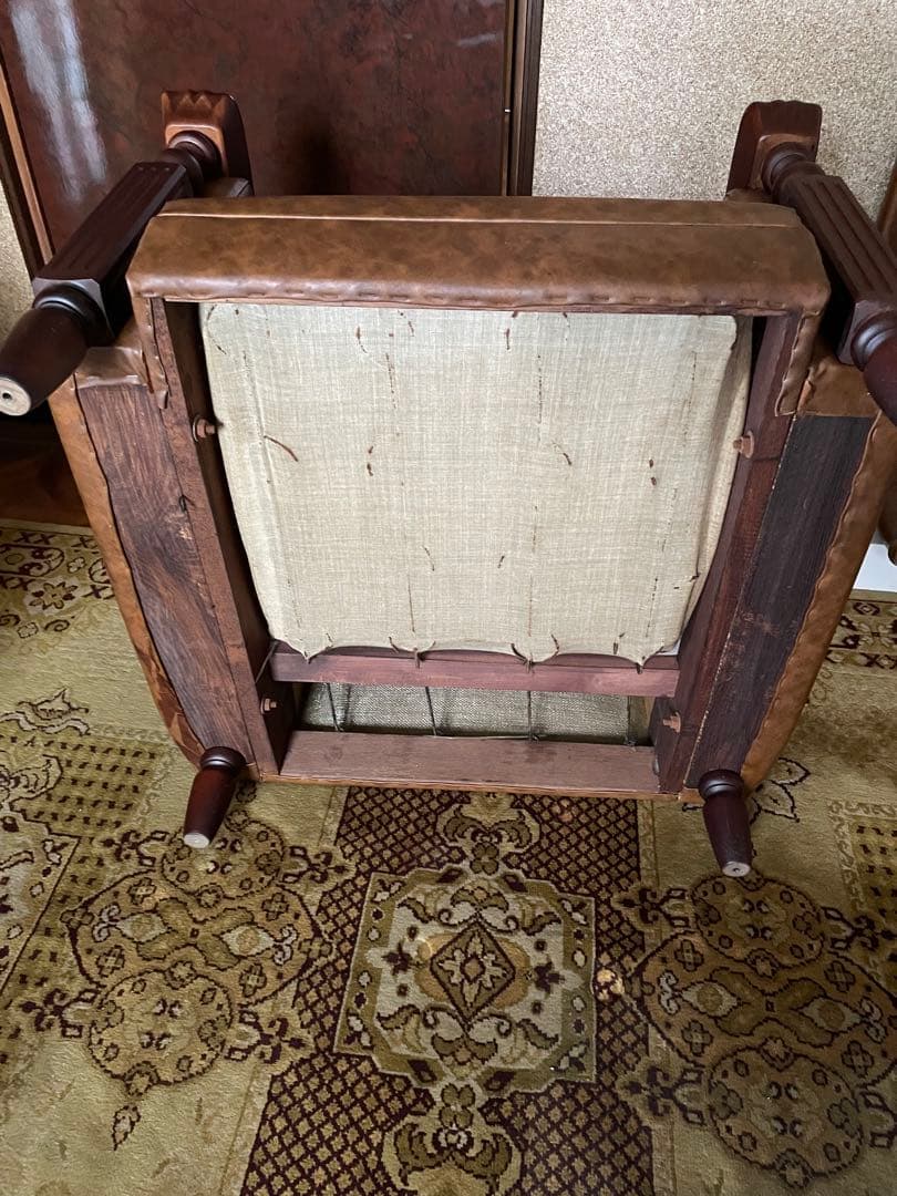 昭和レトロ　1人掛けソファ-2