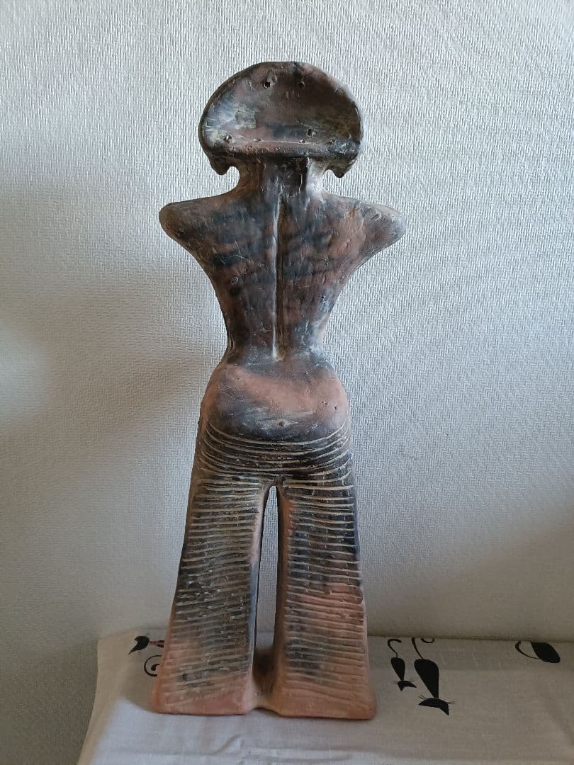 縄文の女神　陶製特大レプリカ　縄文土偶