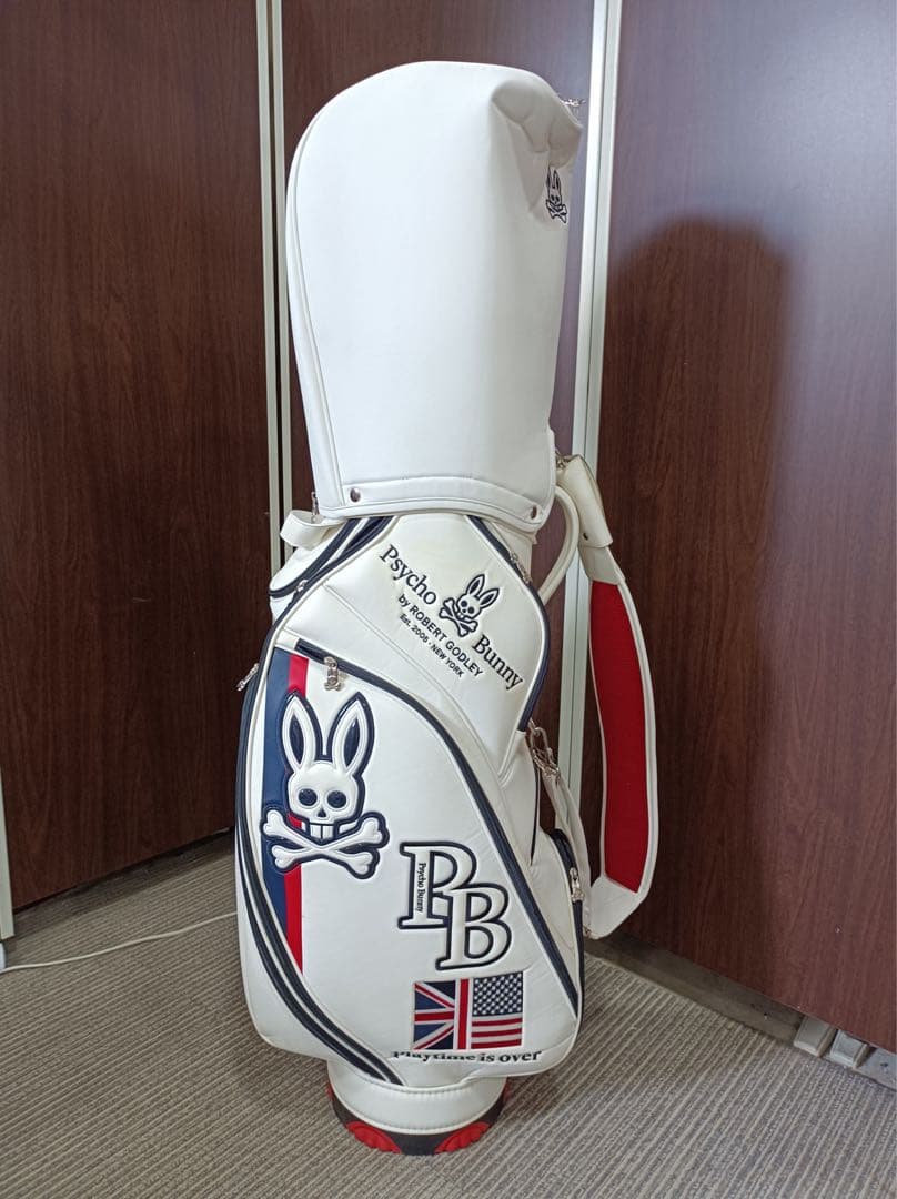 [八5414] Psycho Bunny サイコバニー キャディバッグ