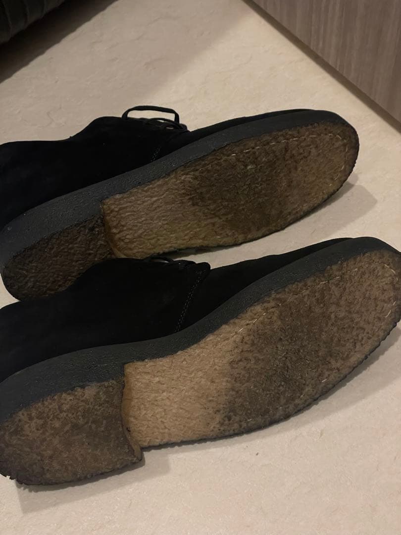 sandro paris 黒 レースアップシューズ