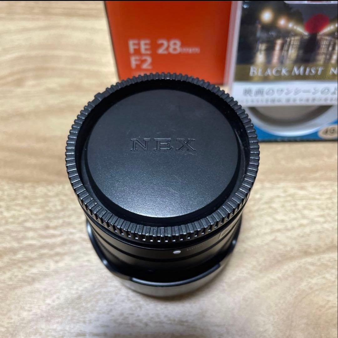 ふ*ん様 SONY SEL28F20 α &Kenko BLACK MIST N