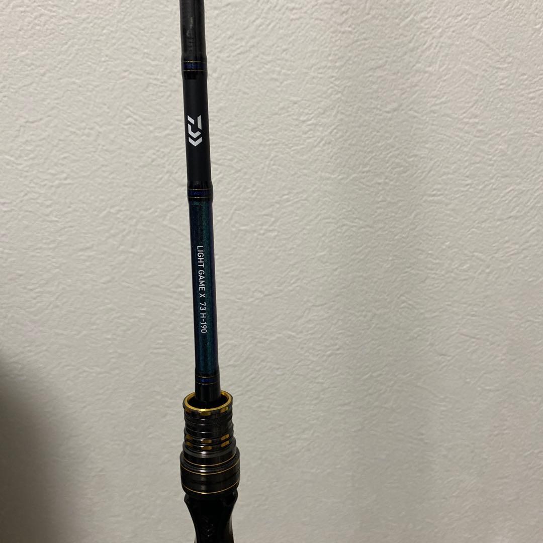 ダイワ　LIGHT GAME XX 73 H-190(ベイト 2ピース)