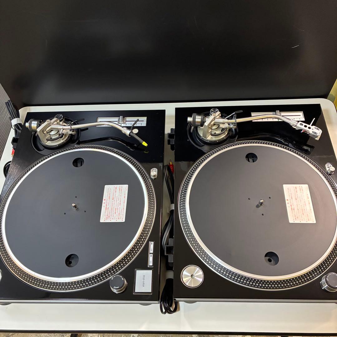 2台 （おまけ付）technics テクニクスターンテーブルSL1200 mk2