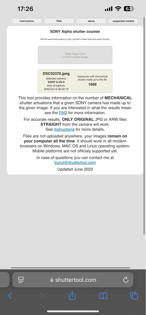 美品　SONY α9 ミラーレスカメラ 本体