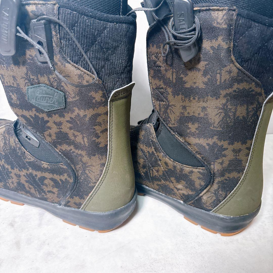 03B 26.5cm SALOMON クイックレース スノーボードブーツ