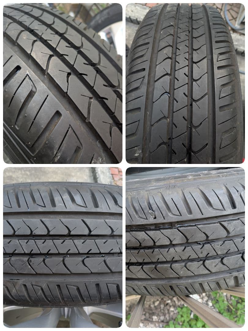 バリ溝　引き取り限定エクストレイルT32純正ホイール　225/65R17