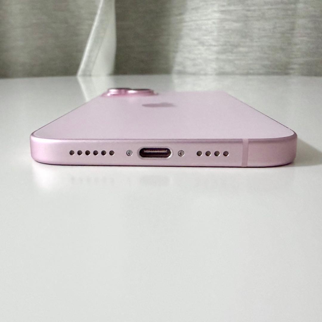 Apple iPhone15plus ピンク SIMフリー 本体 保護フィルム付