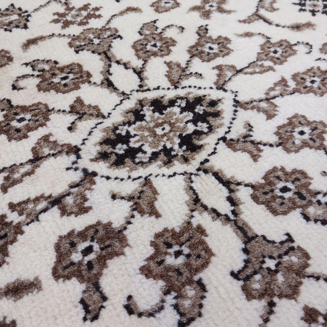 Y3350 トルコ カイセリ絨毯 ウール×コットン 手織 177×118㎝