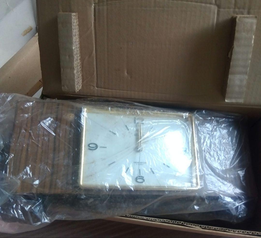 SEIKO 置時計 ゴールド 未使用 日本製　ヴィンテージ　結婚記念品　名前入り