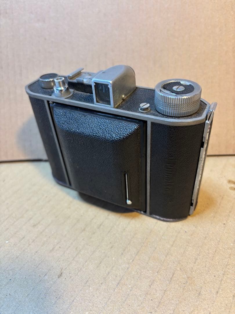 アンティークなミノルタ　蛇腹（ベローズ）カメラ　ケ-ス付き昭和レトロ 希少