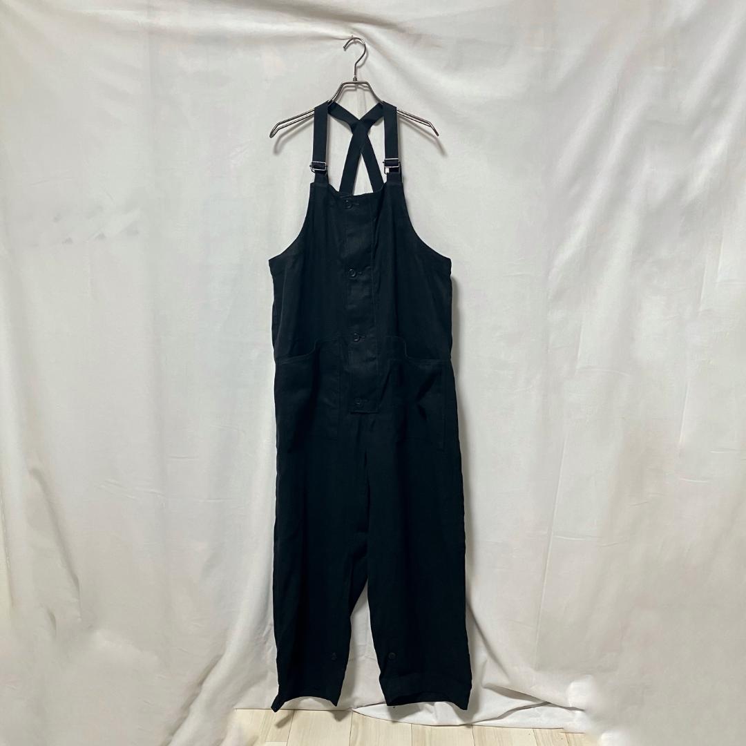 ANCELLM LINENSUEDE DECK PANTS オーバーオール