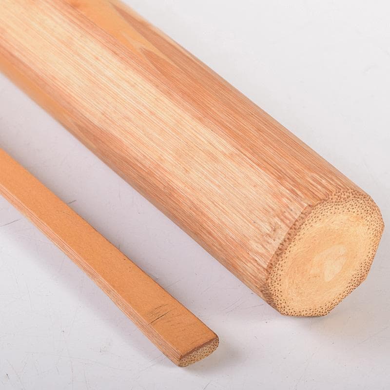 茶道具　表千家十三代即中斎　自作茶杓　銘「松竹梅」　書付共筒共箱　M　R8041