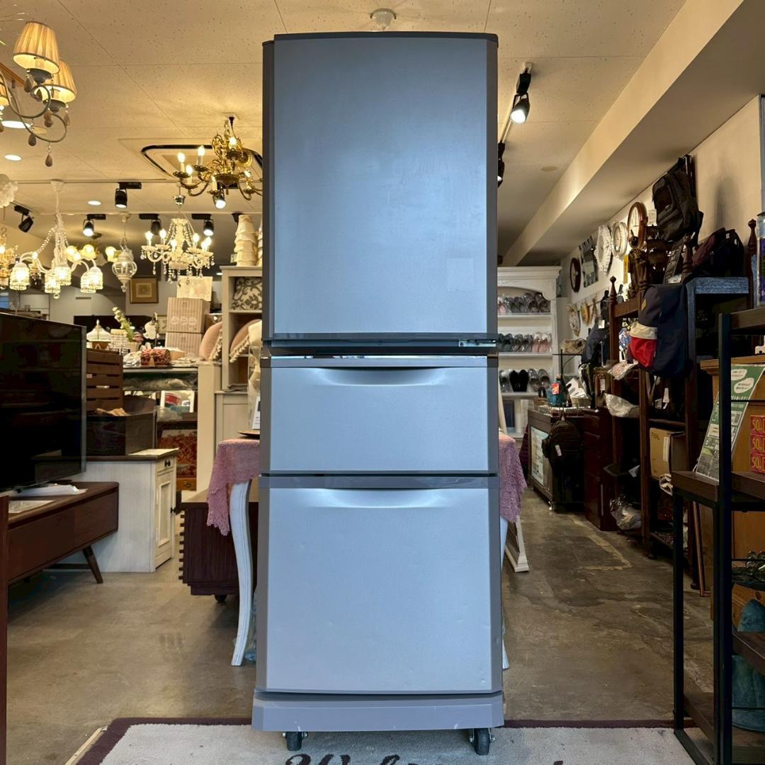 iΦ 三菱 ノンフロン冷凍冷蔵庫 MR-C34Y シャンパンピンク