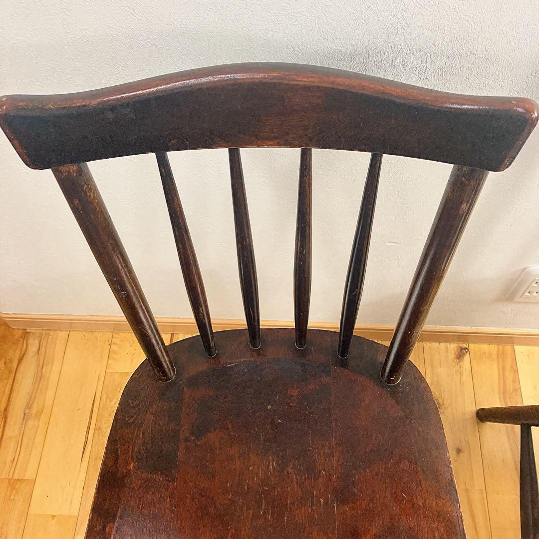 北海道民芸家具 ウィンザーチェア 樺材 廃盤モデル　2脚セット　本物志向の一脚