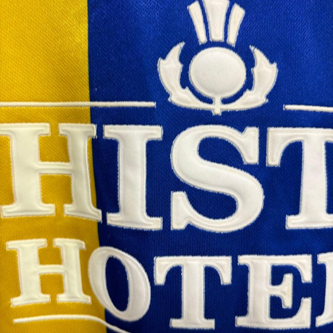 asics アシックス リーズユナイテッド ユニフォーム ゲームシャツ黄色 青