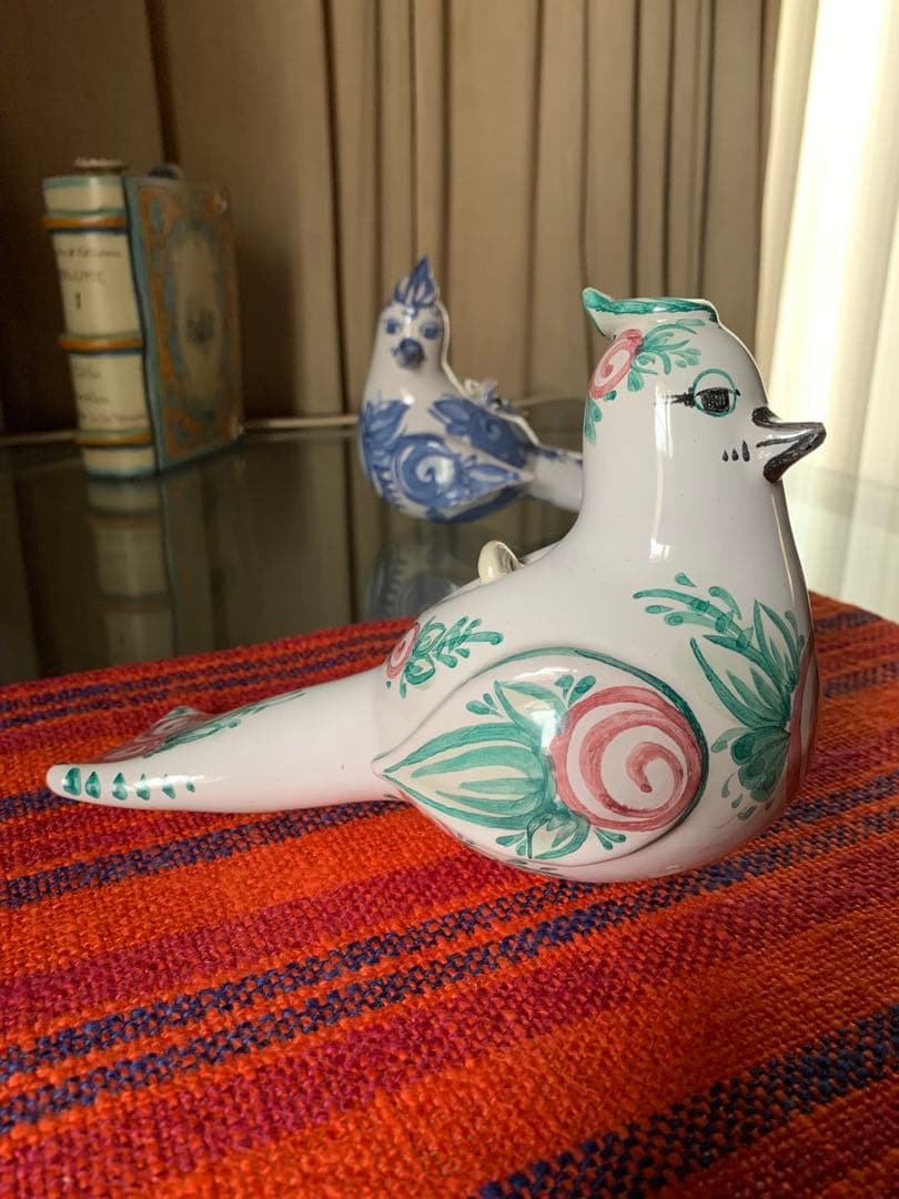 ビヨンヴィンブラッド　激レアビンテージスタジオ手書きオーナメントバード2羽セット