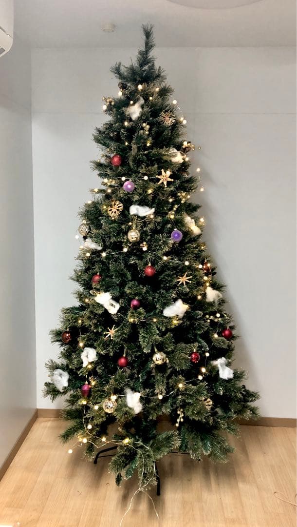 クリスマス ⑨ ツリー　オーナメント付き