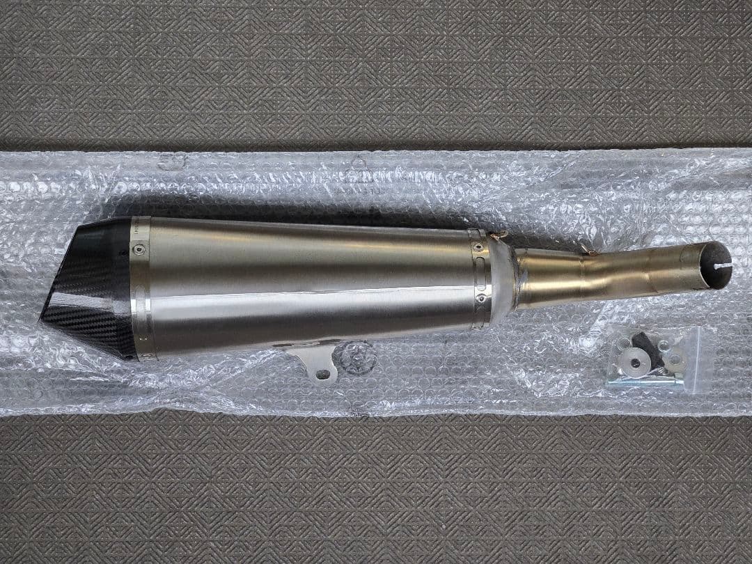 SV650用 ARROW X-Kone スリップオンマフラー リンクパイプ付き