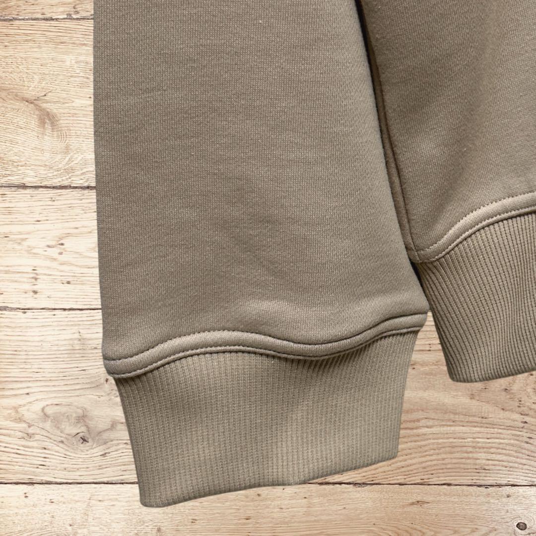 《極美品》Burberr☆ロゴスウェット トレーナー ビッグロゴ ベージュ L