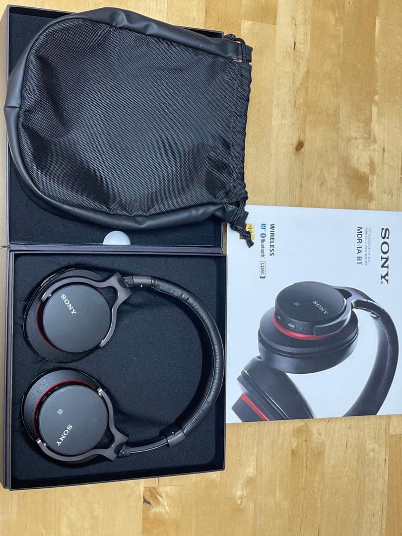 SONY MDR-1ABT ワイヤレスヘッドホン　イヤーパッド新品付き