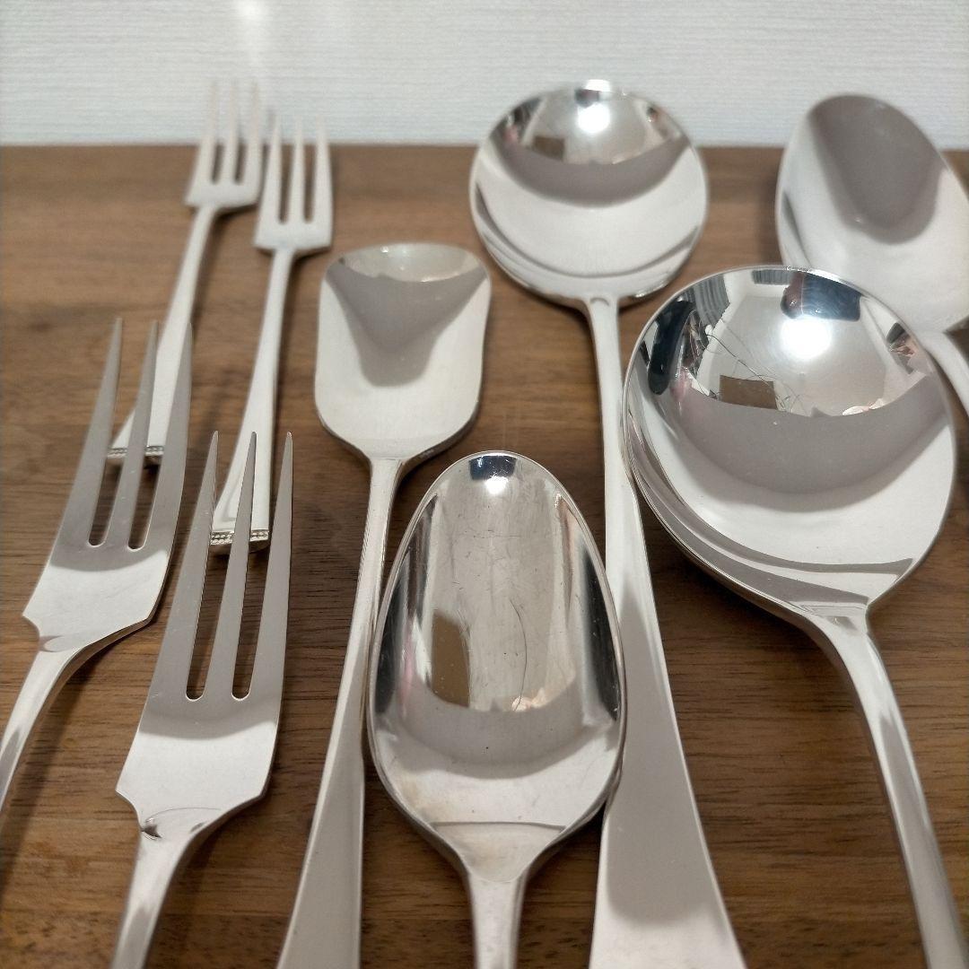 純銀ラッキーウッド シドニー 16本カトラリーセット