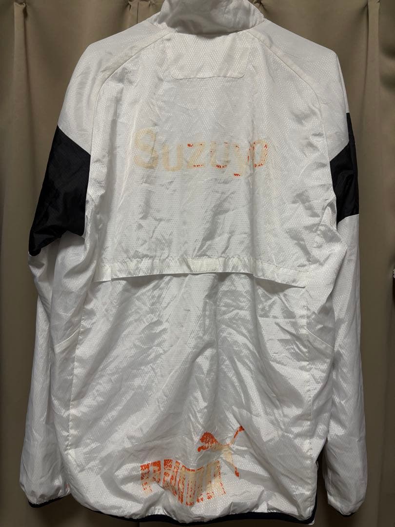 清水エスパルス PUMA ウィンドブレーカー　ジャケット　支給品　ワッペン　刺繍