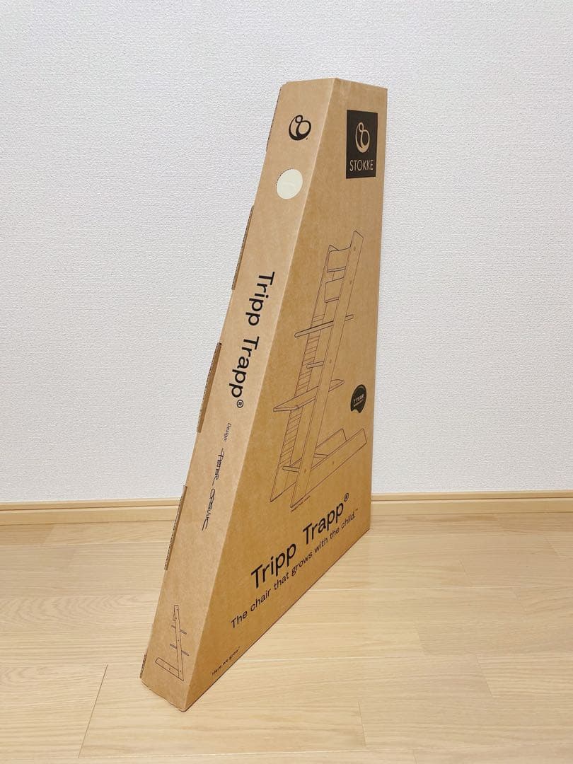 【正規品・新品未開封】ストッケ トリップトラップ ナチュラル 7年保証登録可