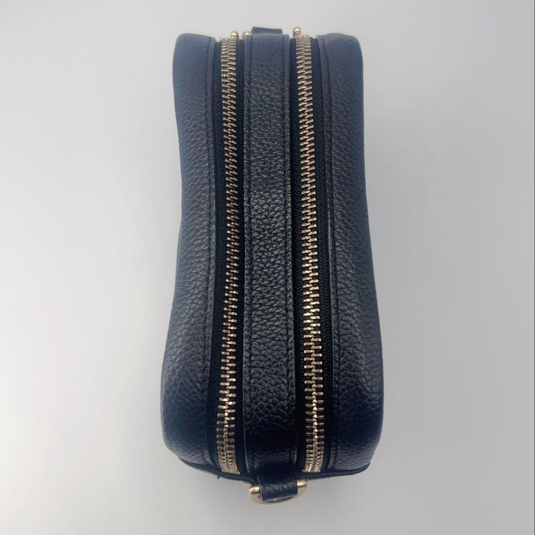 極美品✨トリーバーチ ペリーボンベ ショルダーバッグ ミニ レザー ブラック