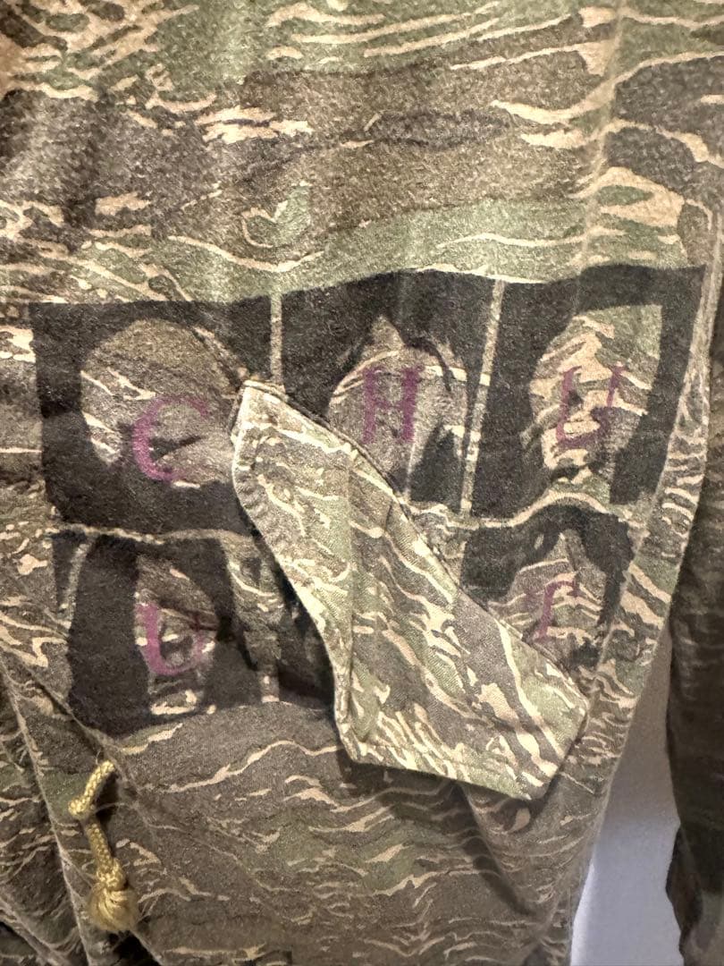 2006SS/UNDERCOVER/アンダーカバーT期タイガーカモモッズコート2