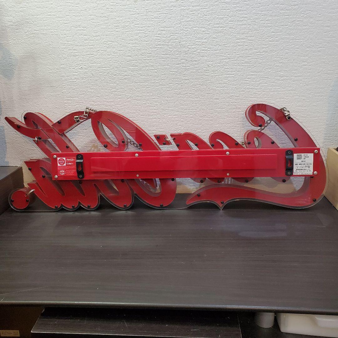 COCA-COLA コカコーラLEDサイン「レタリング LEDサイン」大72cm